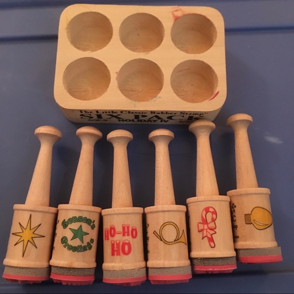 Holiday Stamps - Little Classics set of 6 with Free desk tray! - Picture 6 of 6